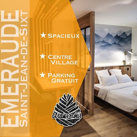 Residence Emeraude - Centre Village - Aravistour Saint-Jean-de-Sixt Bagian luar foto