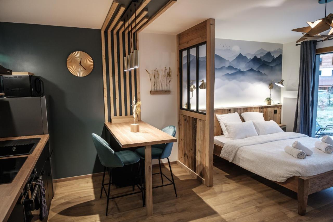 Residence Emeraude - Centre Village - Aravistour Saint-Jean-de-Sixt Bagian luar foto